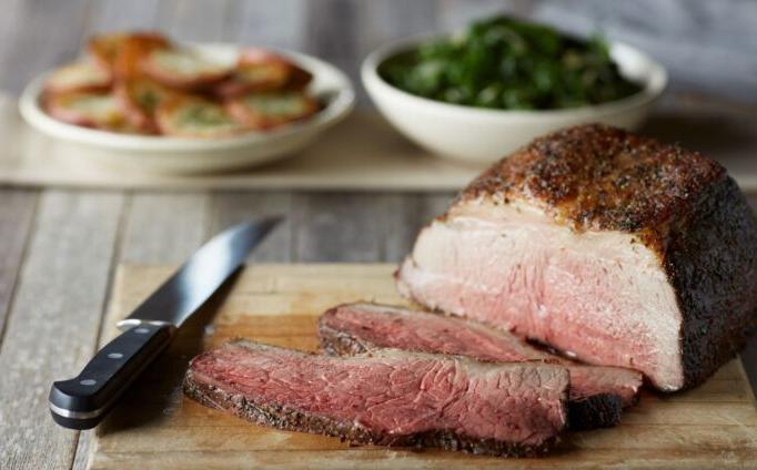 Garlic Herb-Crusted Beef Roast